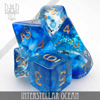 Interstellar Ocean Dice Set