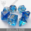 Interstellar Ocean Dice Set