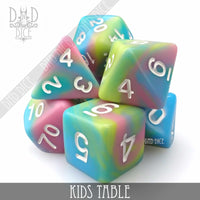 Kids Table Dice Set