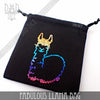 Fabulous Llama Dice Bag