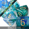 Nebula Oceanic 7 or 11 Dice Set (Glow)