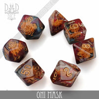 Oni Mask Dice Set