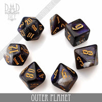 Outer Planet Dice Set