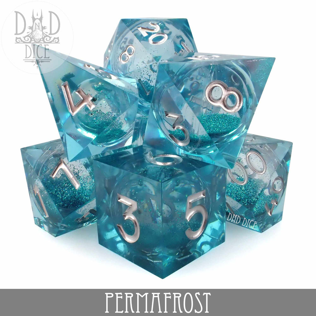 Permafrost Liquid Core Dice Set