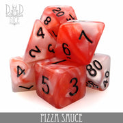 Pizza Sauce Dice Set