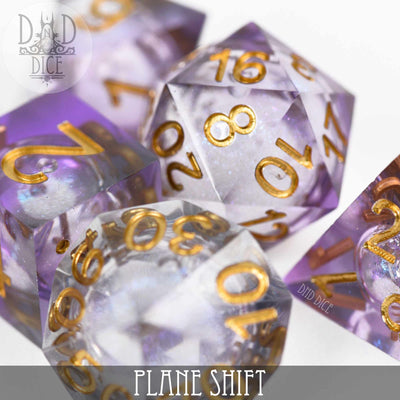 Plane Shift Liquid Core Dice Set