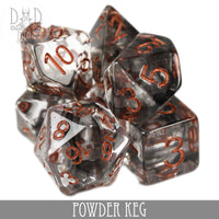 Powder Keg Dice Set