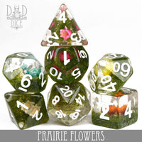 Prairie Flowers Dice Set