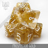 Prospector Gold Dice Set