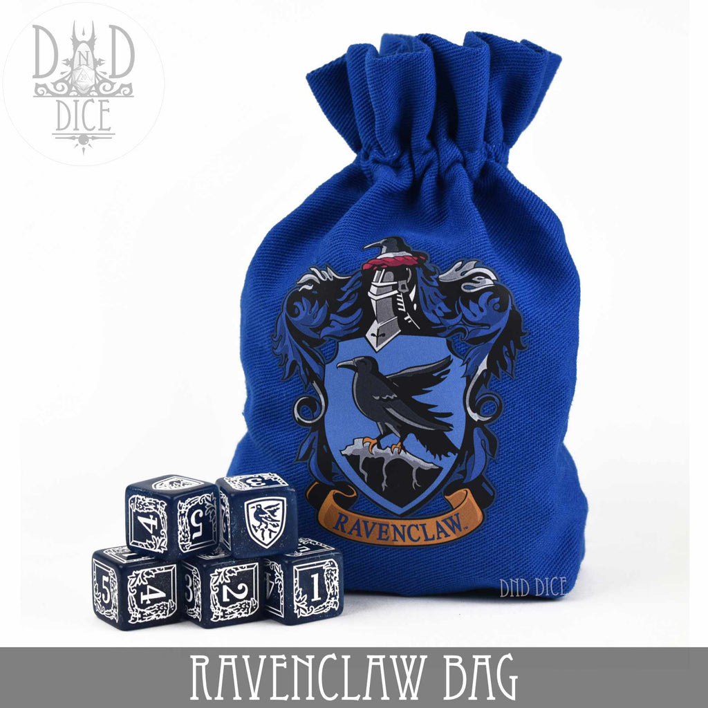 Harry Potter - Ravenclaw Dice Bag & 5D6