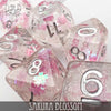 Sakura Blossom Dice Set