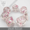 Sakura Blossom Dice Set