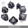 Shadow Realm Glitter Dice Set