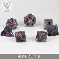 Silent Scream Dice Set