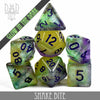 Snake Bite Glow in the Dark Dice Set