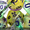 Snake Bite Glow in the Dark Dice Set