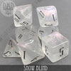 Snow Blind Dice Set