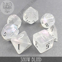 Snow Blind Dice Set