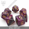 Space Odyssey Galaxy Dice Set