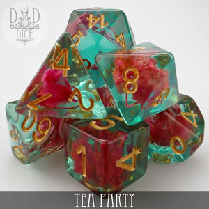 Tea Party Dice Set