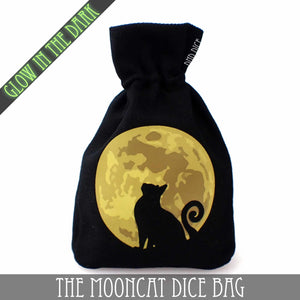 The Mooncat Dice Bag (Glow)