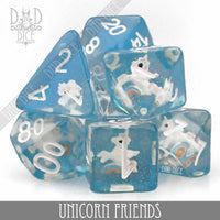 Unicorn Friends Dice Set