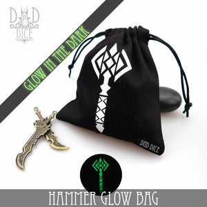 Hammer Glow In The Dark Dice Bag