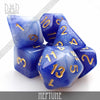 Neptune Galaxy Dice Set