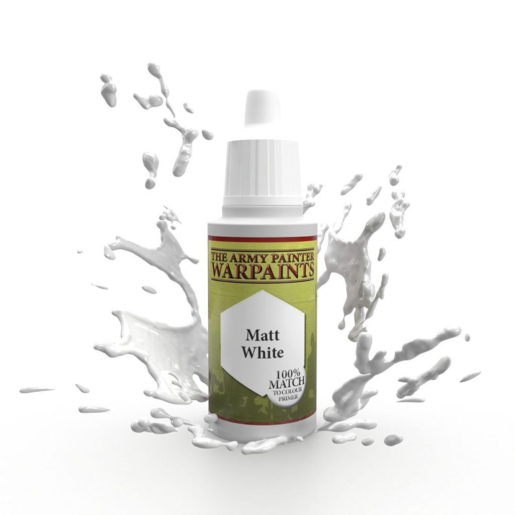 Army Painter Warpaints: Matt White 18ml