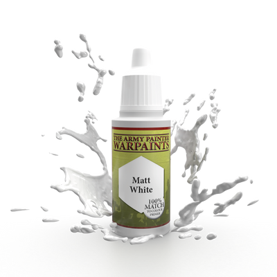 Army Painter Warpaints: Matt White 18ml