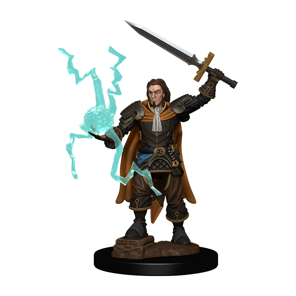 Pathfinder Battles: Human Cleric Male