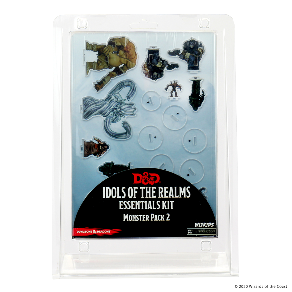 D&D: Idols of the Realms - Essentials 2D Miniatures - Monster Pack 2