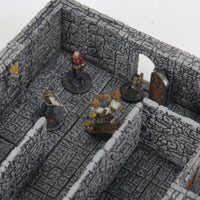 WarLock Tiles: Dungeon Tiles II – Full Height Stone Walls