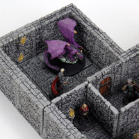 WarLock Tiles: Dungeon Tiles II – Full Height Stone Walls