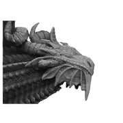 Water Elemental Dragon Wall-Mountable Bust