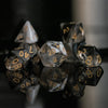 Yin and Yang Acrylic Dice Set