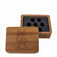 Monk Wooden Dice Case