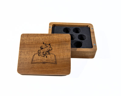 Wizard Wooden Dice Case