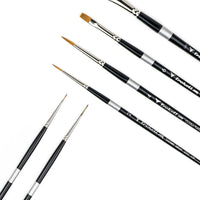 Trekell Acrylic Brush Set - Professional Artist Brushes