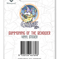 Sticker: Beholder Waterproof Die Cut