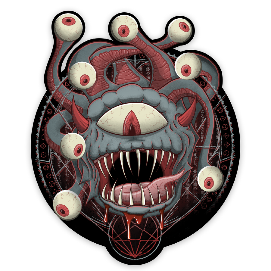 Sticker: Beholder Waterproof Die Cut