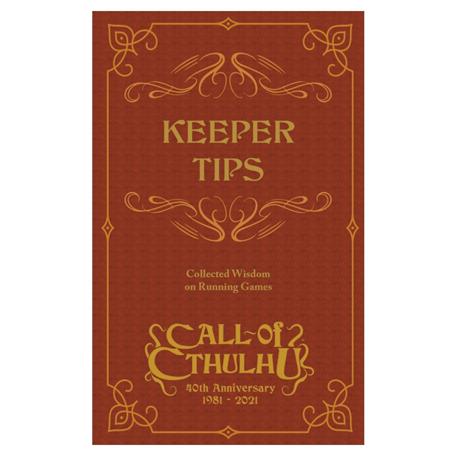 Call of Cthulhu: Keeper Tips Book - Collected Wisdom