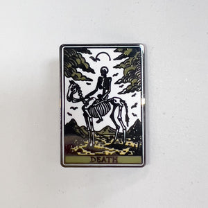 Death Tarot Card Pin