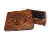 Raven Wooden Dice Case