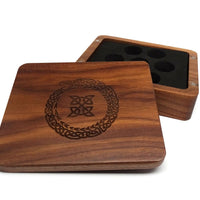 Ouroboros Wooden Dice Case