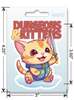 Sticker: Dungeons & Kittens Waterproof Die Cut