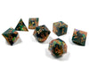 Amber Shards Sharp Edge Dice Set