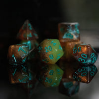 Extraterrestrial Acrylic Dice Set