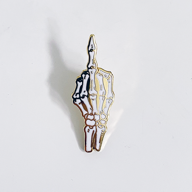 Skeleton Finger Pin