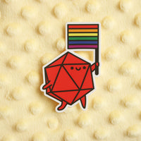 Pride Dice Buddies Stickers